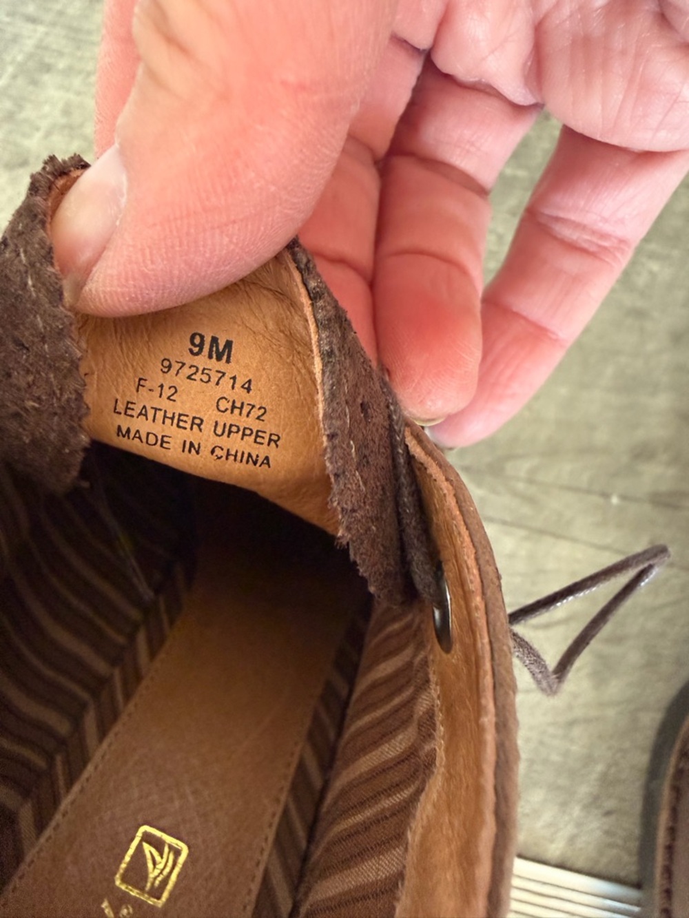 Sperry Women's Two-Tone Brown Suede & Leather Lace-Up Boots - Picture 3 of 5